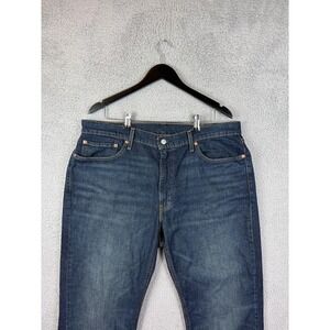 Levis 541 Jeans Mens 38x30 Blue Medium Wash Athletic Tapered Stretch Denim Men